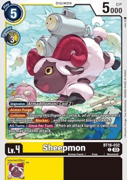 Sheepmon (BT16-032)