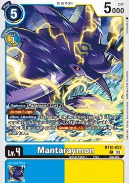 Mantaraymon (BT16-022)