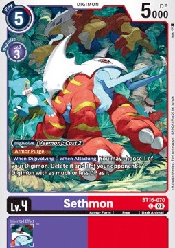 Sethmon (BT16-070)