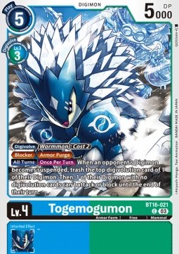 Togemogumon (BT16-021)