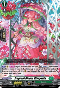 Fragrant Bloom, Dionyshia [D-Format] (V.1 - Double Rare)