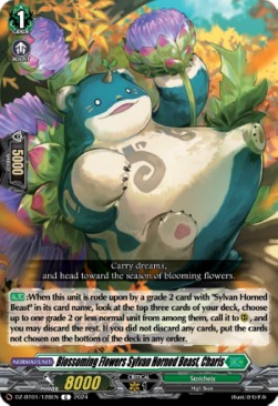 Blossoming Flowers Sylvan Horned Beast, Charis [D-Format]