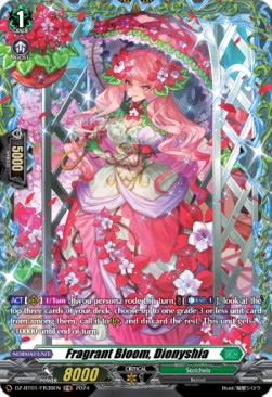 Fragrant Bloom, Dionyshia [D-Format] (V.2 - Frame Rare)