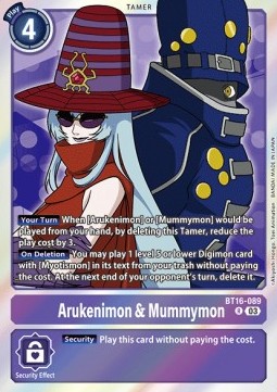 Arukenimon & Mummymon (BT16-089)