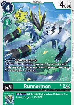 Runnermon (BT16-043)