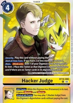 Hacker Judge (BT16-086)