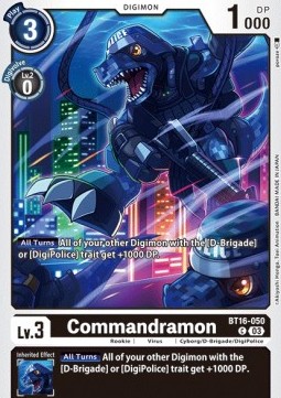 Commandramon (BT16-050)