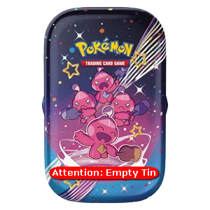 Empty Paldean Fates: Tinkatink Mini Tin