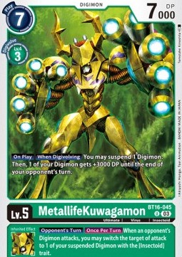 MetallifeKuwagamon (BT16-045)