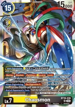 Chaosmon (BT16-036) (V.1)