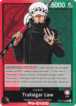 Trafalgar Law (OP01-002) (V.1)