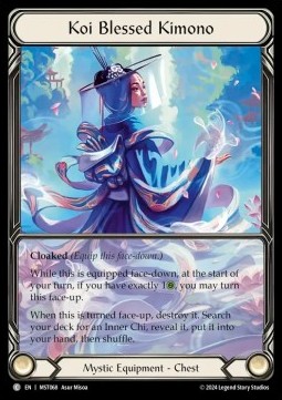 Koi Blessed Kimono (Extended Art Cold Foil)