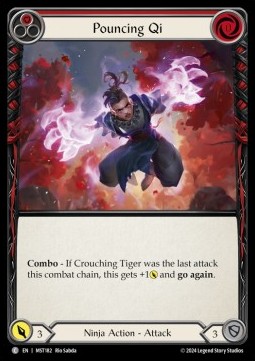 Pouncing Qi (Red) (Regular)