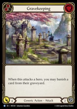 Gravekeeping (Yellow) (Rainbow Foil)