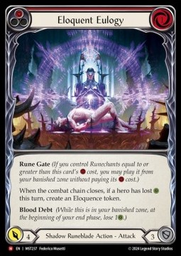 Eloquent Eulogy (Rainbow Foil)