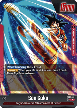 Son Goku // Son Goku (FB02-001) [Fusion World] (V.2 - Alternate Art)