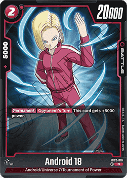 Android 18 (FB02-016) [Fusion World]