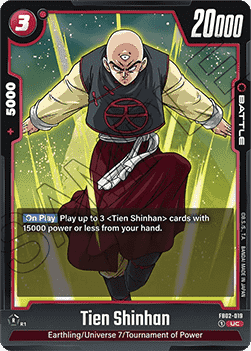 Tien Shinhan (FB02-019) [Fusion World]