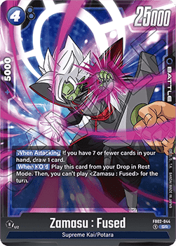 Zamasu : Fused (FB02-044) [Fusion World] (V.1 - Super Rare)