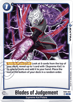 Blades of Judgement (FB02-065) [Fusion World]