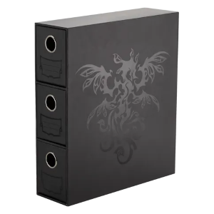 Dragon Shield Fortress Card Drawers (Black)