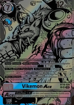 Vikemon Ace (BT16-026) (V.3)