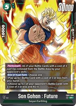 Son Gohan : Future (FB02-089) [Fusion World] (V.1 - Super Rare)