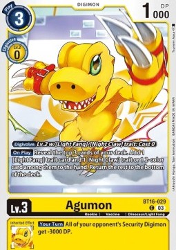 Agumon (BT16-029)