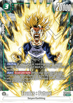 Trunks : Future (FB02-091) [Fusion World] (V.2 - Alternate Art)