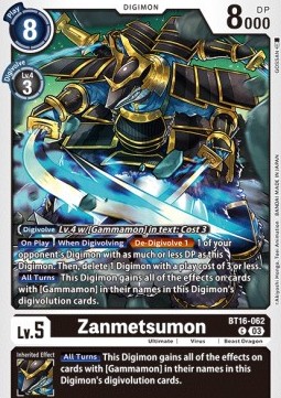 Zanmetsumon (BT16-062)