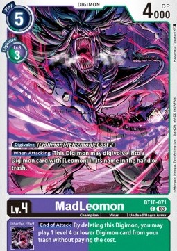 MadLeomon (BT16-071)