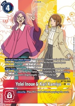 Yolei Inoue & Kari Kamiya (BT16-084) (V.2)