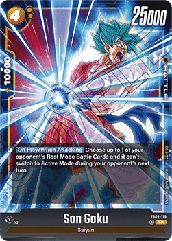 Son Goku (FB02-119) [Fusion World] (V.1 - Super Rare)