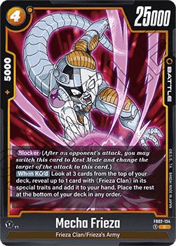 Mecha Frieza (FB02-134) [Fusion World]