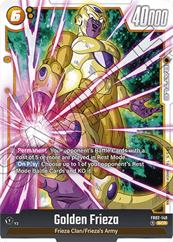 Golden Frieza (FB02-140) [Fusion World] (V.1 - Secret Rare)