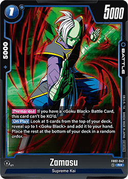 Zamasu (FB02-042) [Fusion World] (V.1 - Rare)