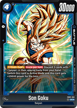 Son Goku (FB02-051) [Fusion World] (V.1 - Uncommon)