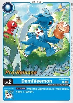 DemiVeemon (BT16-002) (V.1)