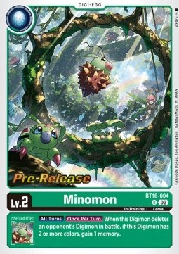 Minomon (BT16-004) (V.1)