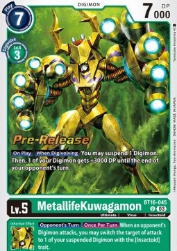 MetallifeKuwagamon (BT16-045)