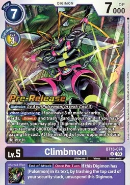 Climbmon (BT16-074)