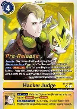 Hacker Judge (BT16-086)