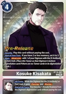 Kosuke Kisakata (BT16-087)