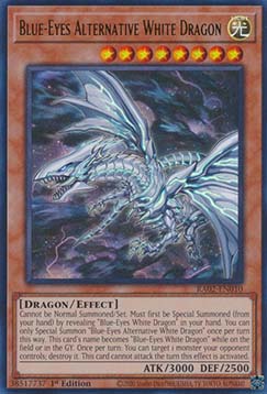 Blue-Eyes Alternative White Dragon (V.1 - Super Rare)