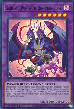 Garura, Wings of Resonant Life (V.1 - Super Rare)