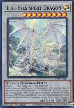 Blue-Eyes Spirit Dragon (V.1 - Super Rare)