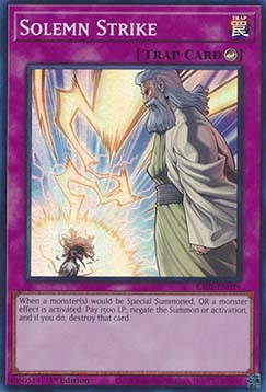 Solemn Strike (V.1 - Super Rare)