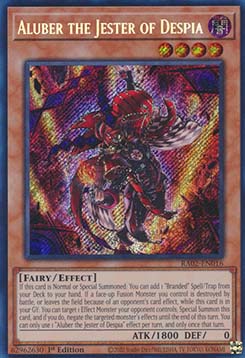 Aluber the Jester of Despia (V.3 - Secret Rare)