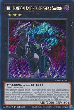 The Phantom Knights of Break Sword (V.3 - Secret Rare)