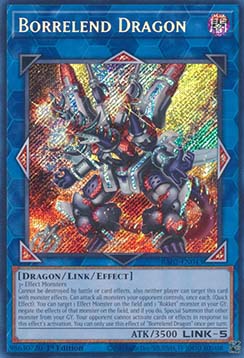 Borrelend Dragon (V.3 - Secret Rare)